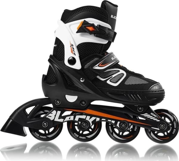 Blackwheels justerbare skøyter Sonic sort og grønn s. 33-36