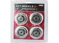 Miniatyrbilde 1 av 2: PU 84x24 82A Hvit (4 stk) + ABEC-7 (8 stk) SET NILS EXTREME
