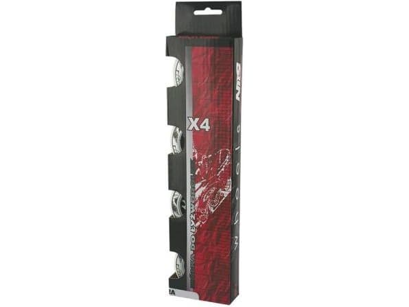 Nils Extreme PU 70x24mm 82A vita hjul (4 st.) (16-30-008)
