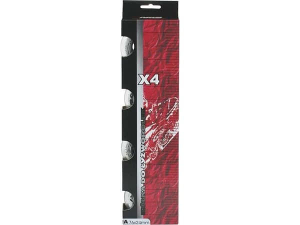 Nils Extreme PU vanteet 76x24 82A kirkas (16-30-016)