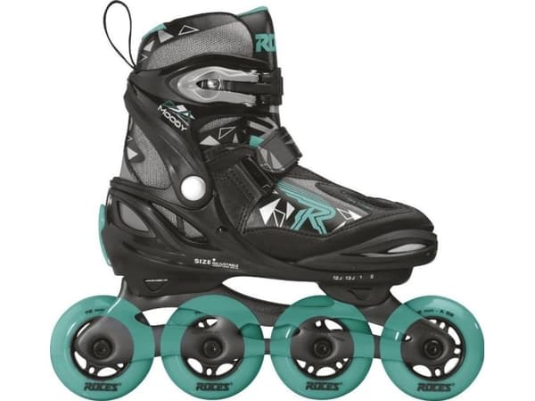 Rullskridskor Roces Moody Girl Tif Svart Grå Turkos 400856 03 (36-40)