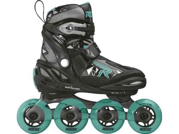 Rullskridskor Roces Moody Girl Tif Svart Grå Turkos 400856 03 (36-40)