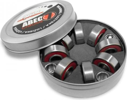 Nils Extreme ABEC-7 RS chrome łożyska opak. metal 8 SZT (16-2-291)