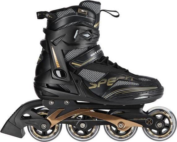 Nils Extreme NA2150 vapaa-ajan rullaluistimet sort r. 46