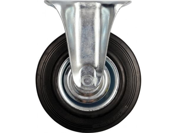 Vorel Fixed pulley with black rubber 125mm 87303