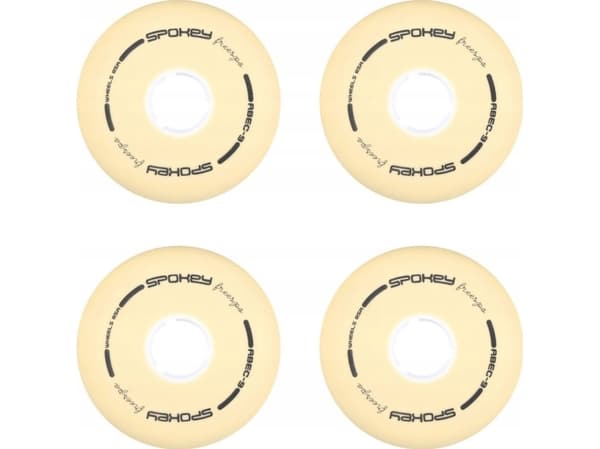 Spokey Spokey PU 76 MM - FREESPO luistimen pyörät; 76 mm