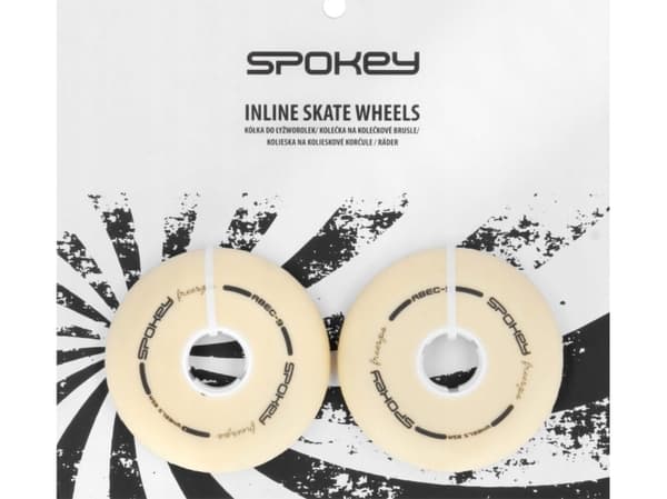 Spokey Spokey PU 76 MM - FREESPO luistimen pyörät; 76 mm