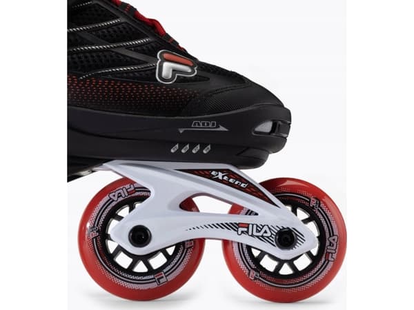 FILA SKATES Rolki WIZY black/salmon XL 38-41
