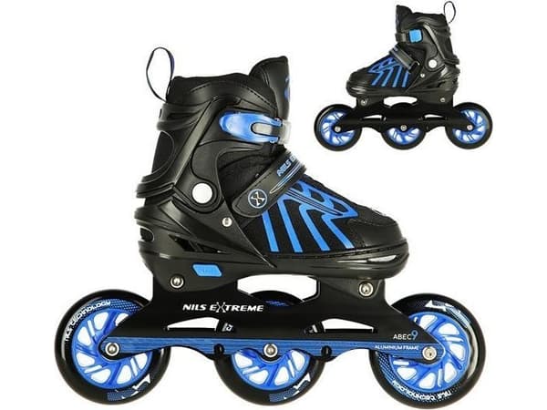 NA18812 A MÖRKBLÅ STORLEK L (39-43) NILS EXTREME ROLLERS