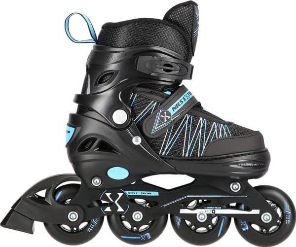 Nils Extreme NH11912-A rullskridskor med utbytbar skida justerbar sort r. 39-42