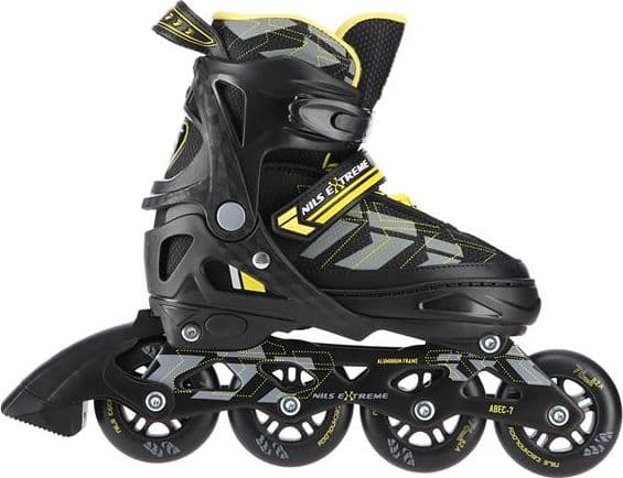 Nils Extreme NA11002 justerbara rullskridskor för fritidsbruk sort r. 31-34