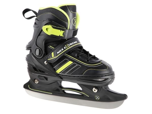Nils Extreme NH18191 utbytbara skridskor justerbar sort r. 34-38