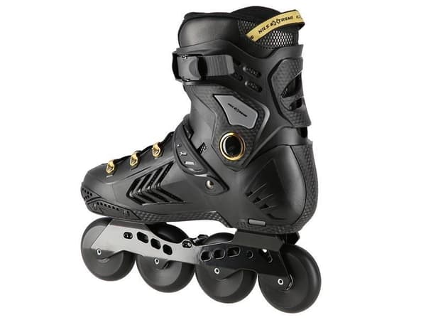 SLALOM LUISTIMET NILS EXTREME NA20002 MUSTA-KULTA KOKO 38