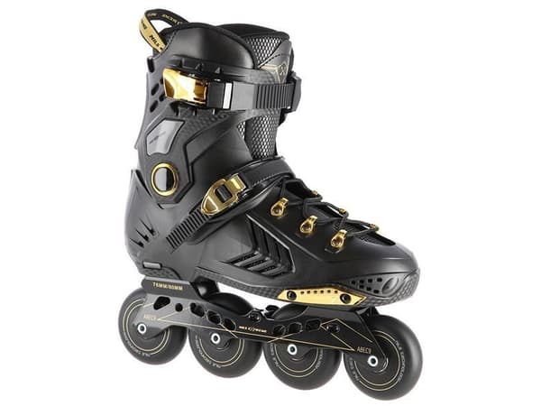 SLALOM LUISTIMET NILS EXTREME NA20002 MUSTA-KULTA KOKO 38