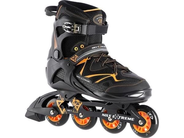 Nils Extreme NA9022 vapaa-ajan rullaluistimet sort r. 42