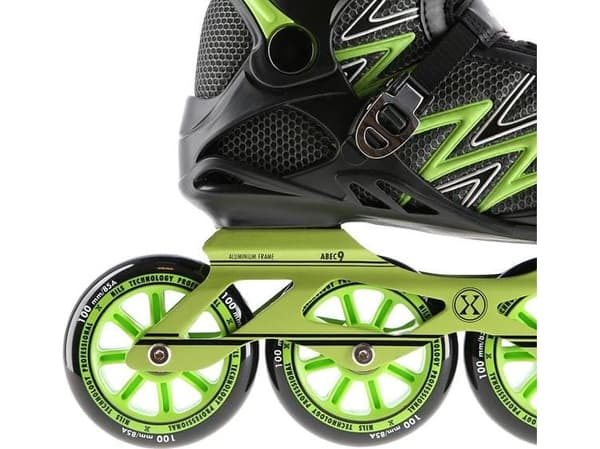 Nils Extreme NA8660 recreational gröna rullskridskor r. 38