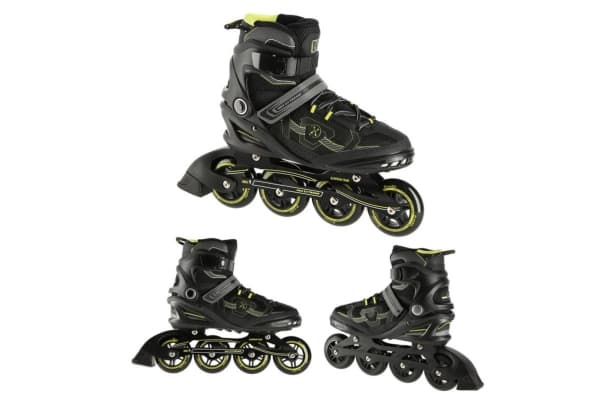 Nils Extreme NA9157 gula rullskridskor för fritidsbruk r. 40