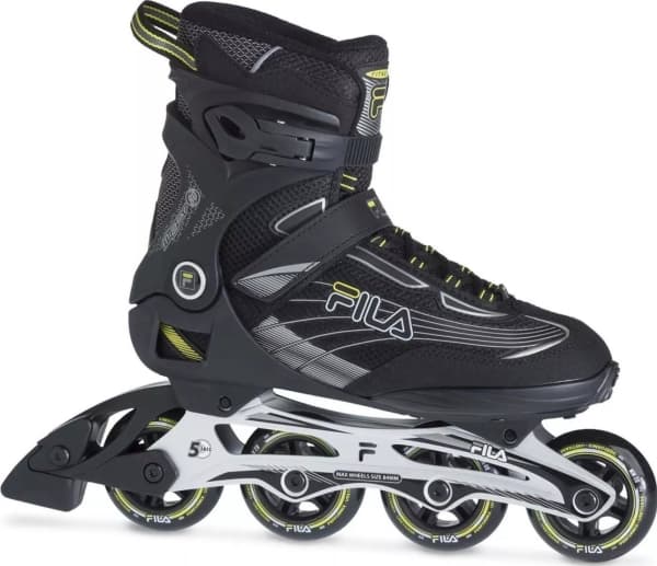 FILA SKATES MIZAR 80 black-lime 45 rullskridskor