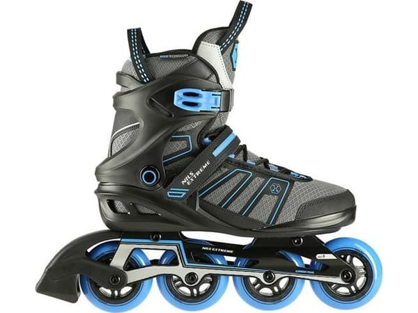 Nils Extreme rullskridskor NA14217 rekreationssort r. 42
