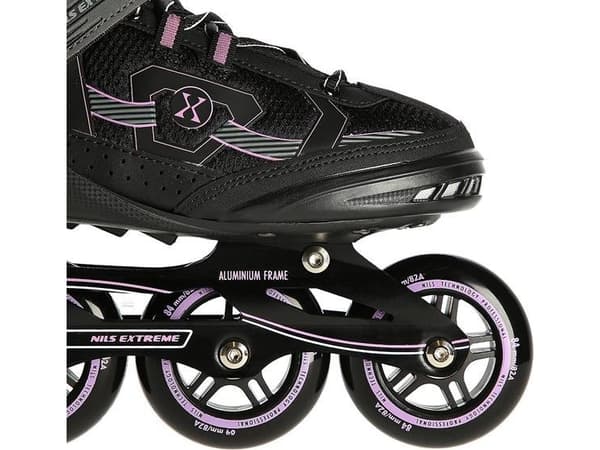 Nils Extreme Rollerblades NA9157 BLACK & PURPLE STORLEK 45 NILS EXTREME