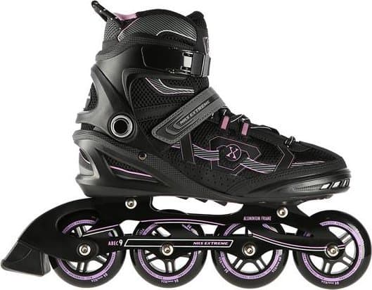 Nils Extreme Rollerblades NA9157 BLACK & PURPLE STORLEK 45 NILS EXTREME