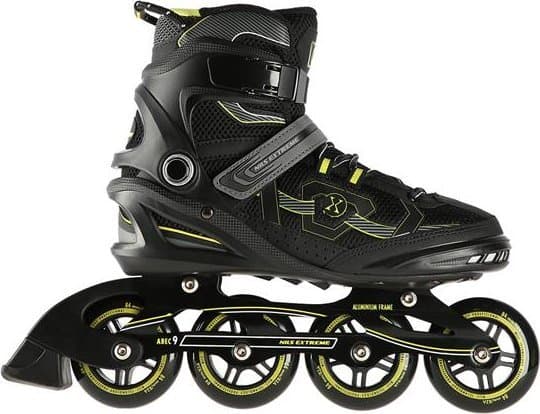 Nils Extreme NA9157 gula rullskridskor för fritidsbruk r. 41