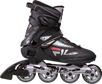 FILA SKATES Rolki LEGACY PRO 80 black-silver-red 44