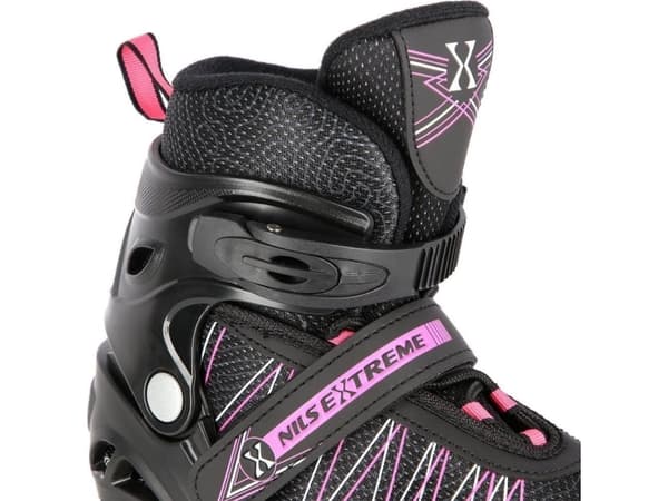 Nils Extreme NH11912-A rullskridskor med utbytbar skida justerbar sort r. 39-42
