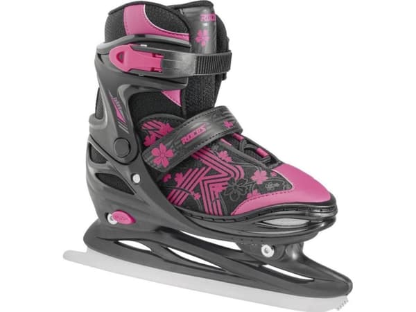 Łyżwy Roces Jokey Ice 3.0 Girl czarno-różowe 450708 00002 30-33