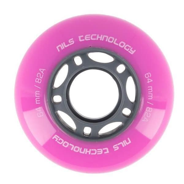 Rull - NILS Extreme - PU 82A - 72x24mm - Hårdhet 82A - Blandad
