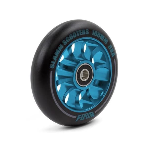 Hjul - Slamm - Flair 2.0 - 100 mm - Mi-T 88A Urethane - ABEC-9 - Vattentålig
