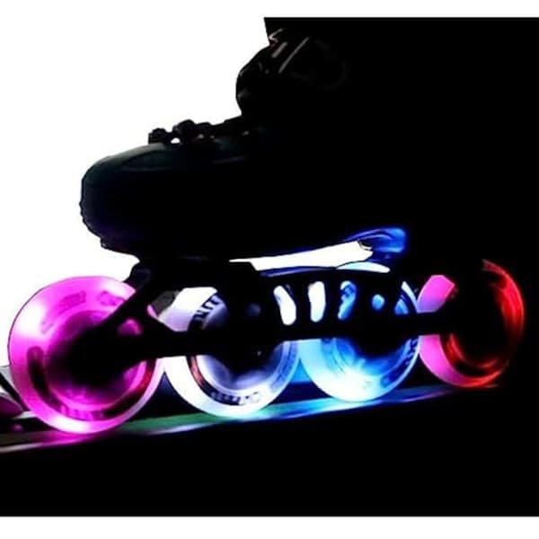 Roller KRF The New Urban Concept Rueda Patin des Krf Acc Pat Wheel Spotlight LED Pink 72-85A 2U Mixed