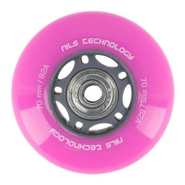 Skateboardhjul - NILS - Extreme - 70x24 mm - Hårdhet 82A - ABEC-7 - Både för män och kvinnor