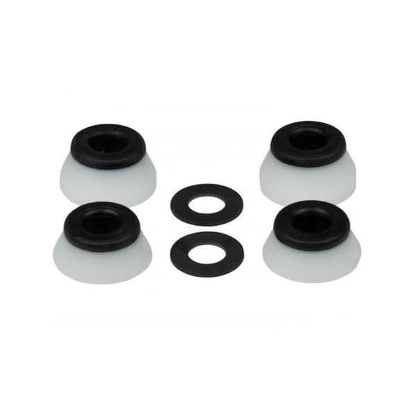 Bushings för Skate Bones Hard Svart Vit