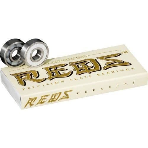 Bones Bearings Pack om 8 - Skateboard - Blandat - Vuxen - Röd