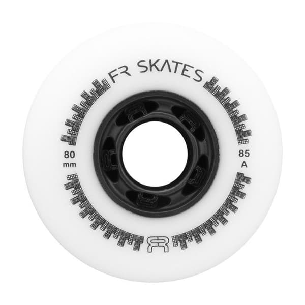 FR SKATES Hjul DOWNTOWN 80mm/85A Vit [x4] - Hjul