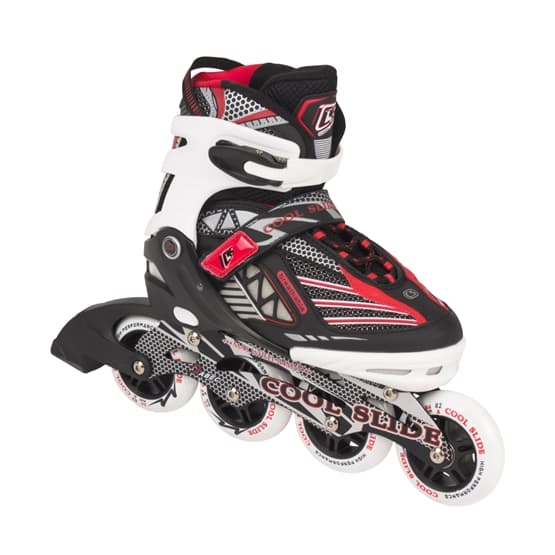 My Hood - Inlines - Coolslide Rollers Big Wheel - Röd - Str 31-34
