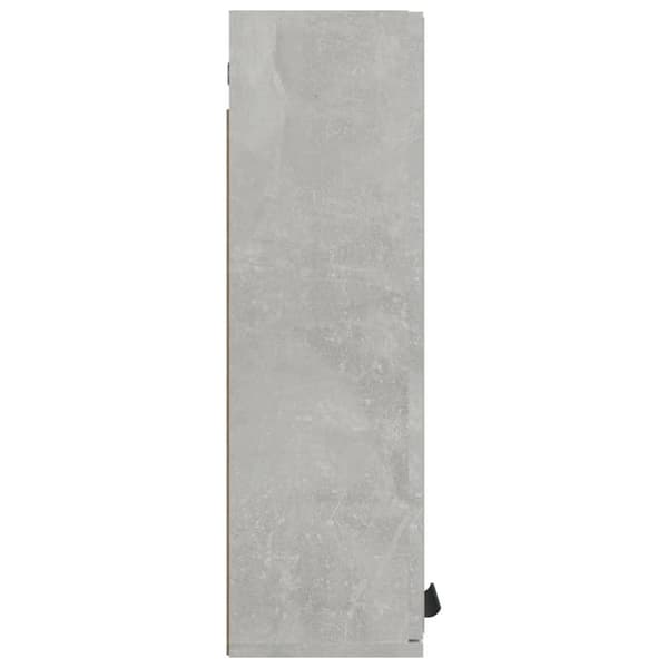 vidaXL badeværelsesskab med spejl 64x20x67 cm betongrå