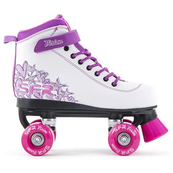 Sfr Skates Rulleskøjter Vision Ii Hvid,Lilla EU 32