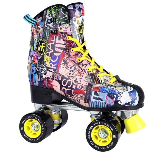 Krf Rullaluistimet Retro Fashion Art Roller Monivärinen EU 36
