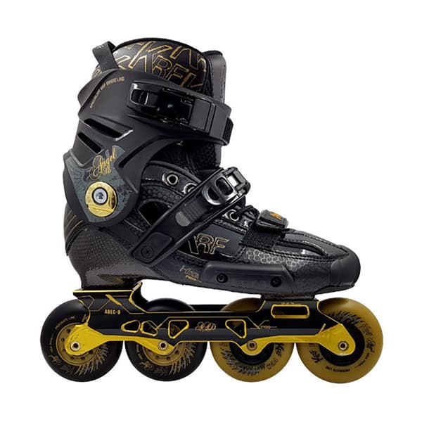 Krf Linjassa Luistimet Freeskate 4x80 Angel High Carbon Musta EU 43