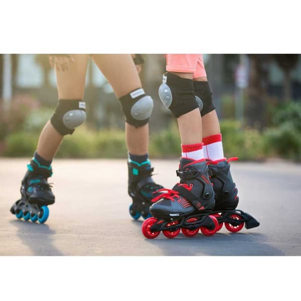 Playlife Inline Skøjter Dark Breeze Sort EU 32-35
