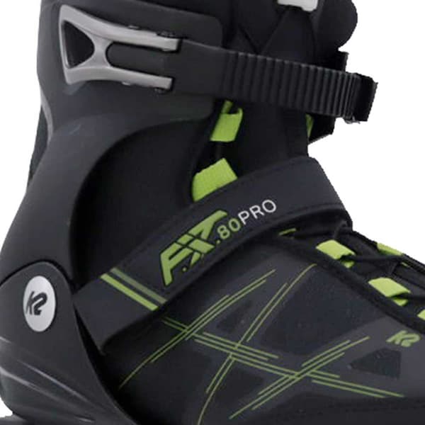 K2 Skate Inline Skøjter F.i.t. 80 Pro Sort EU 41 1/2