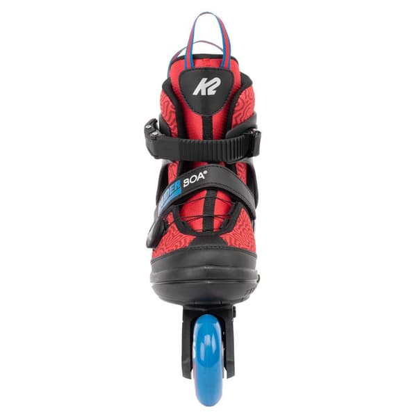 K2 Skate Rullskridskor Raider Boa Röd EU 35-40