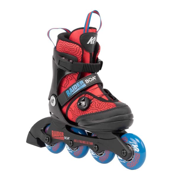 K2 Skate Rullskridskor Raider Boa Röd EU 35-40