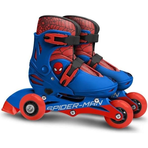 SPIDERMAN Justerbara inline skridskor storlek 27-30