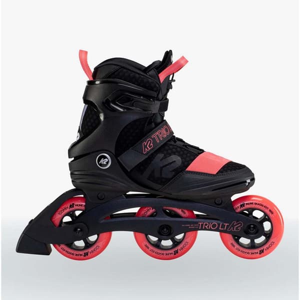 K2 Skate Kvinde Rulleskøjter Trio Lt 100 Sort EU 42