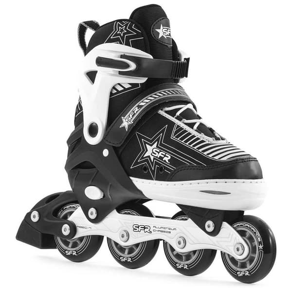 Sfr Skates Justerbare Rulleskøjter Pulsar Hvid,Sort EU 35 1/2-39 1/2