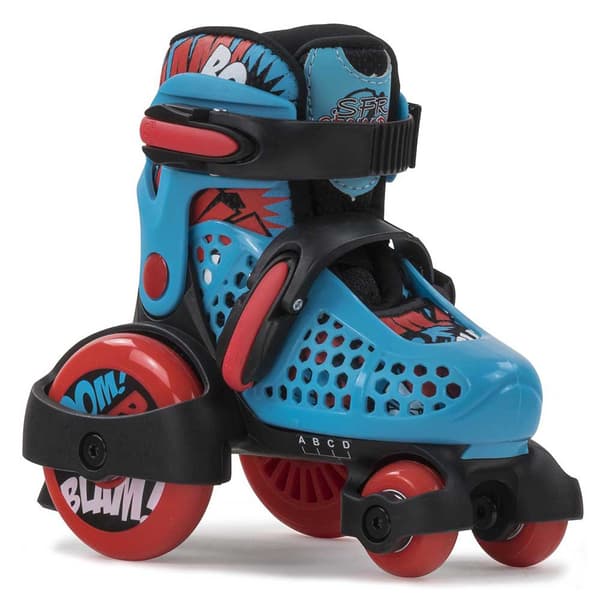 Sfr Skates Justerbare Rulleskøjter Stomper Rød,Blå,Sort EU 28-32