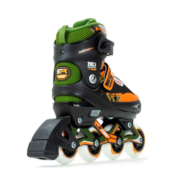 Sfr Skates Inline Skøjter Pixel Adjustable Orange EU 37-40.5